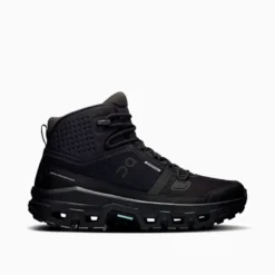 Zapatillas ON Negro W Cloudrock Mid WP