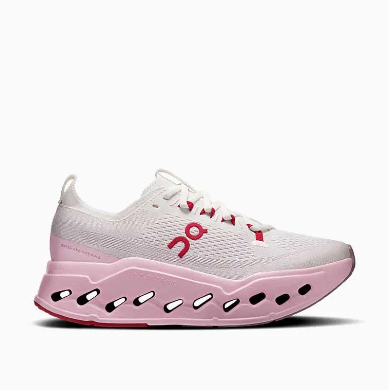 Zapatillas ON Rosa W Cloudsurfer Max