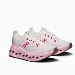 Zapatillas ON Rosa W Cloudsurfer Max
