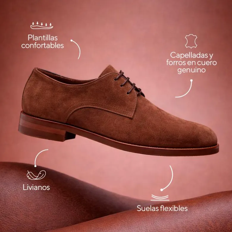 Zapatos Hush Puppies Marrón Salvin