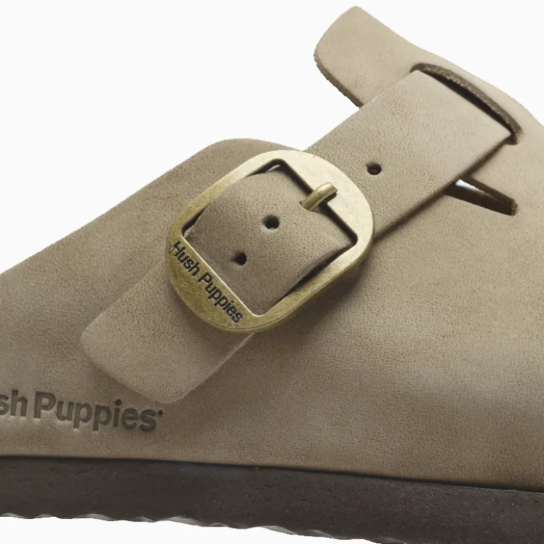 Zuecos Hush Puppies Beige Bora II
