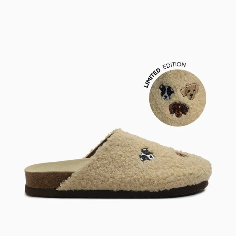 Zuecos Hush Puppies Boris dog lovers teddy