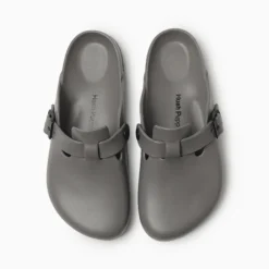 Zuecos Hush Puppies Gris Cindy