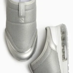 Zuecos Hush Puppies Gris Sammye