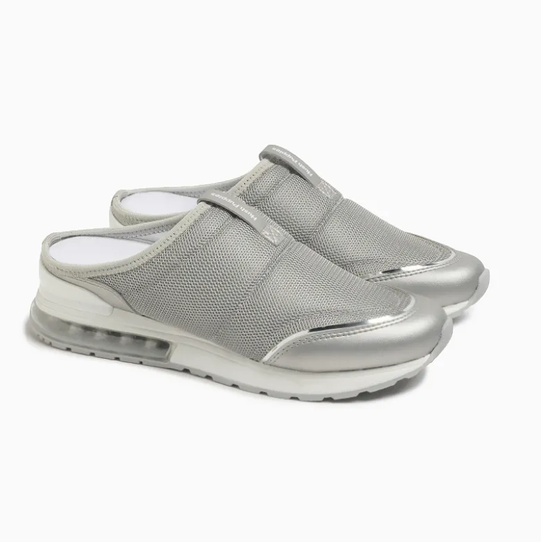 Zuecos Hush Puppies Gris Sammye