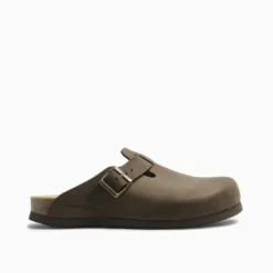 Zuecos Hush Puppies Marrón Bora M