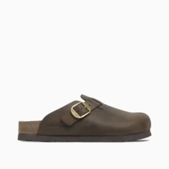 Zuecos Hush Puppies Marrón Bora II