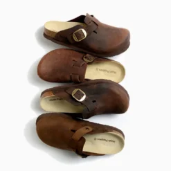 Zuecos Hush Puppies Marrón Bora II