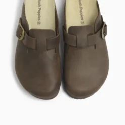 Zuecos Hush Puppies Marrón Bora II