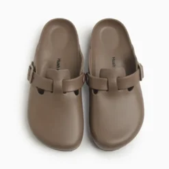 Zuecos Hush Puppies Marrón Cindy