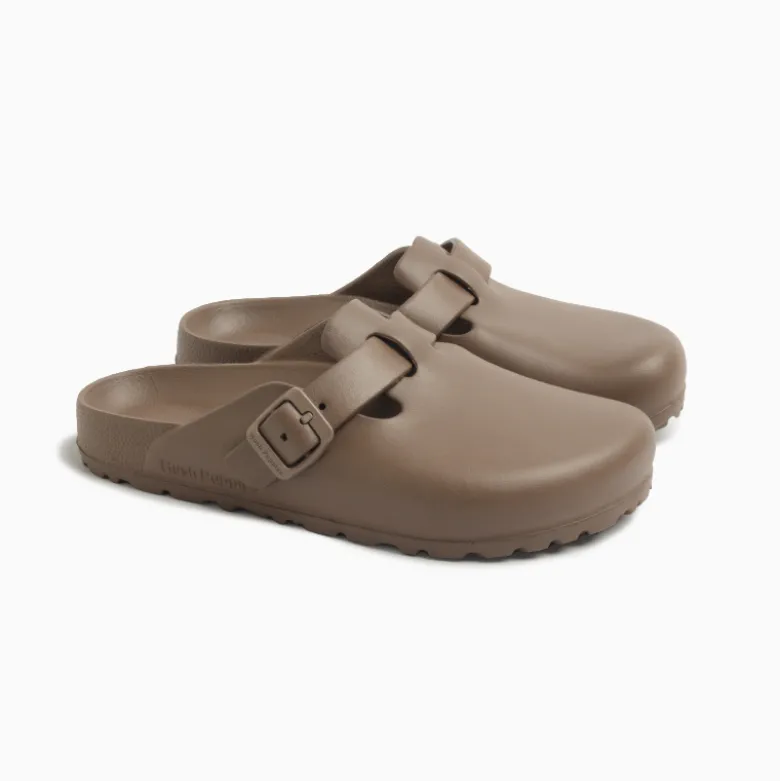Zuecos Hush Puppies Marrón Cindy