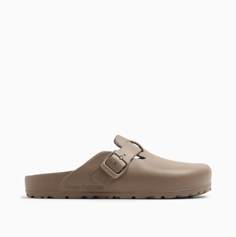 Zuecos Hush Puppies Marrón Cindy