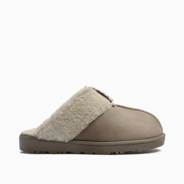 Zuecos Hush Puppies Marrón Mellow