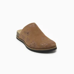 Zuecos Hush Puppies Marrón New Woomy