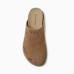 Zuecos Hush Puppies Marrón New Woomy