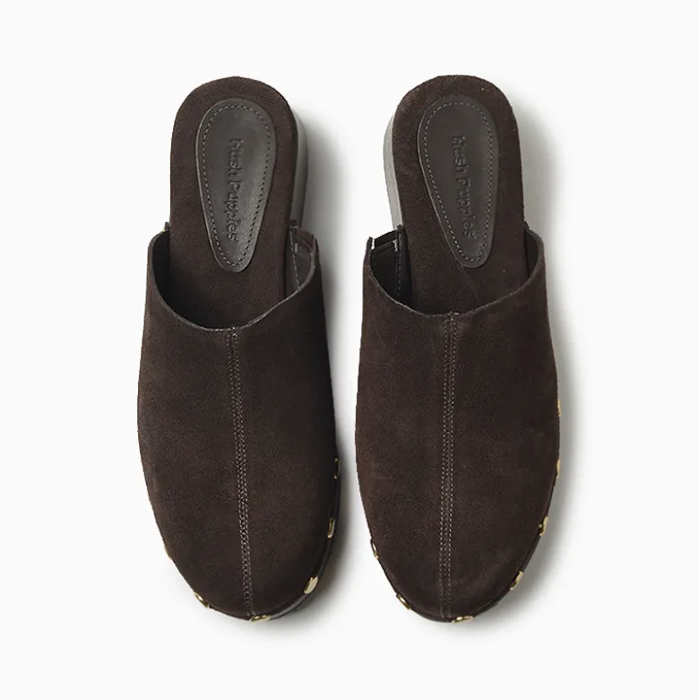 Zuecos Hush Puppies Marrón Nina