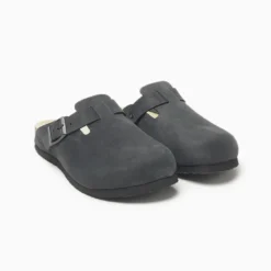 Zuecos Hush Puppies Negro Bora M