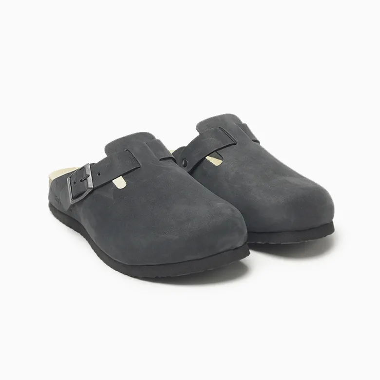 Zuecos Hush Puppies Negro Bora M