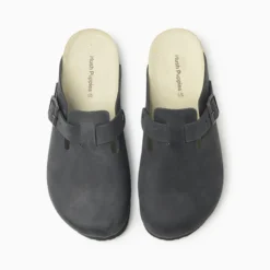 Zuecos Hush Puppies Negro Bora M