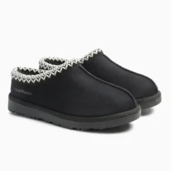 Zuecos Hush Puppies Negro Risk