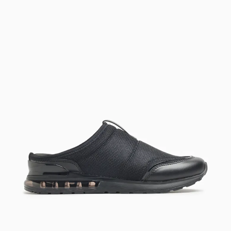 Zuecos Hush Puppies Negro Sammye
