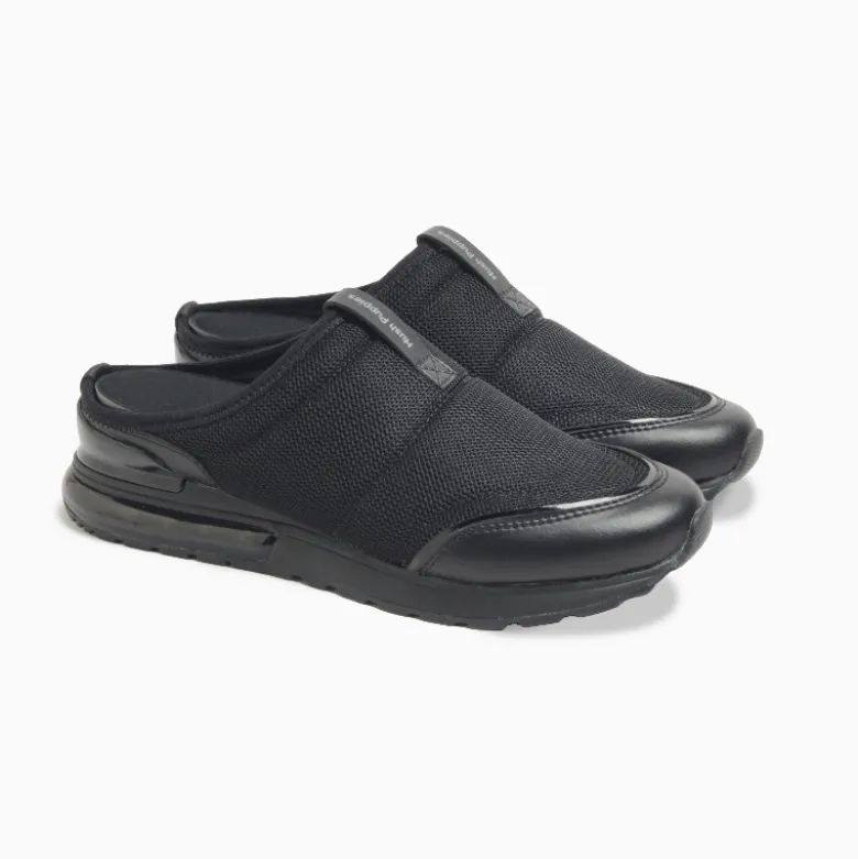 Zuecos Hush Puppies Negro Sammye