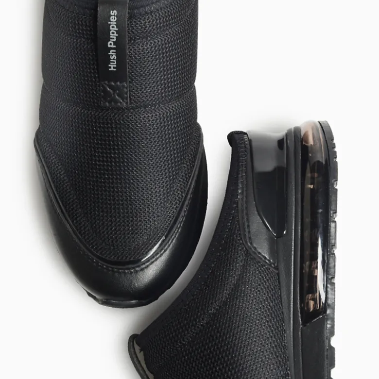 Zuecos Hush Puppies Negro Sammye