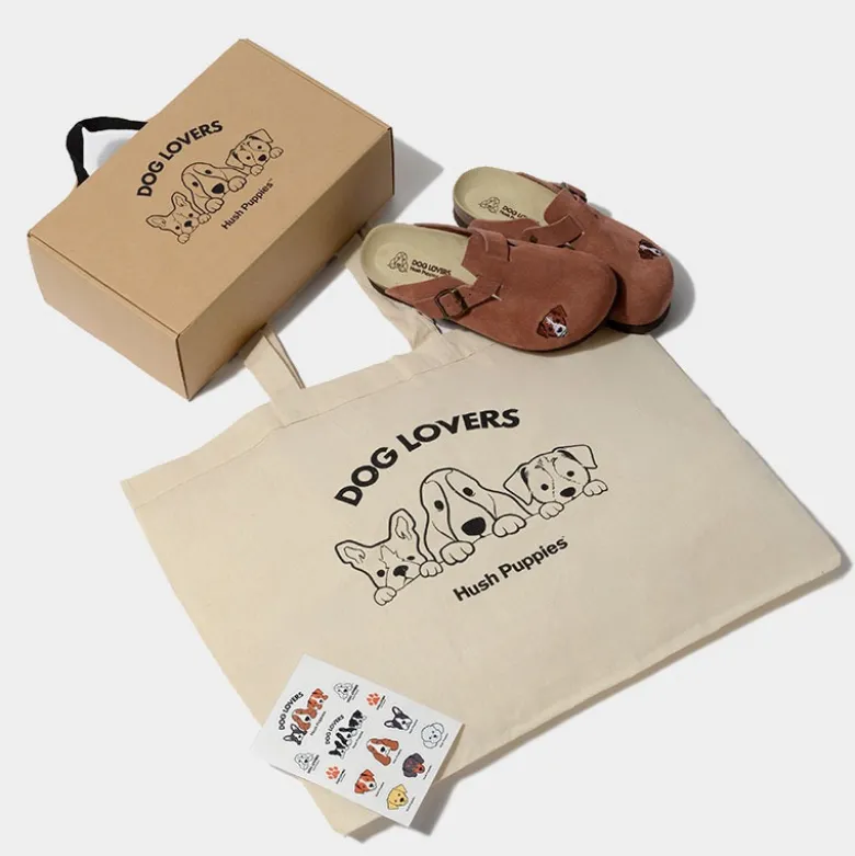 Zuecos Hush Puppies Rosa Boris Dog Lovers