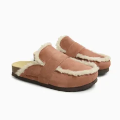 Zuecos Hush Puppies Rosa Rowy
