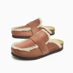 Zuecos Hush Puppies Rosa Rowy